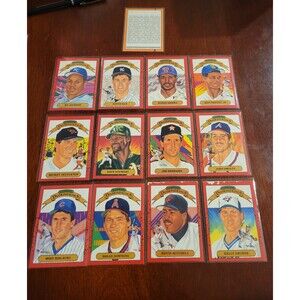Donruss Diamond Kings 1989 FULL SET 27 Cards Vintage Baseball Trading Cards